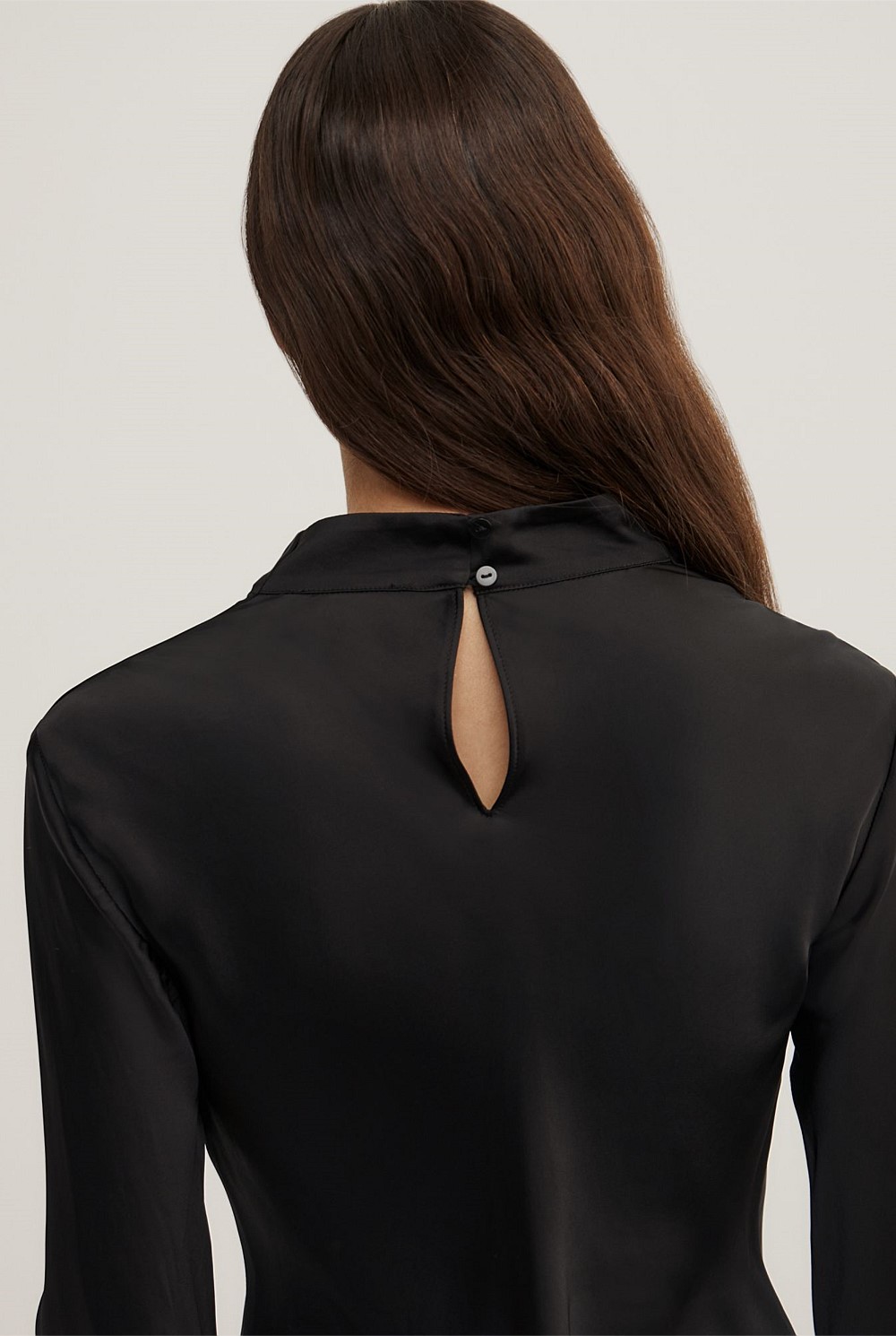 Long Sleeve Asymmetric Tunic Top