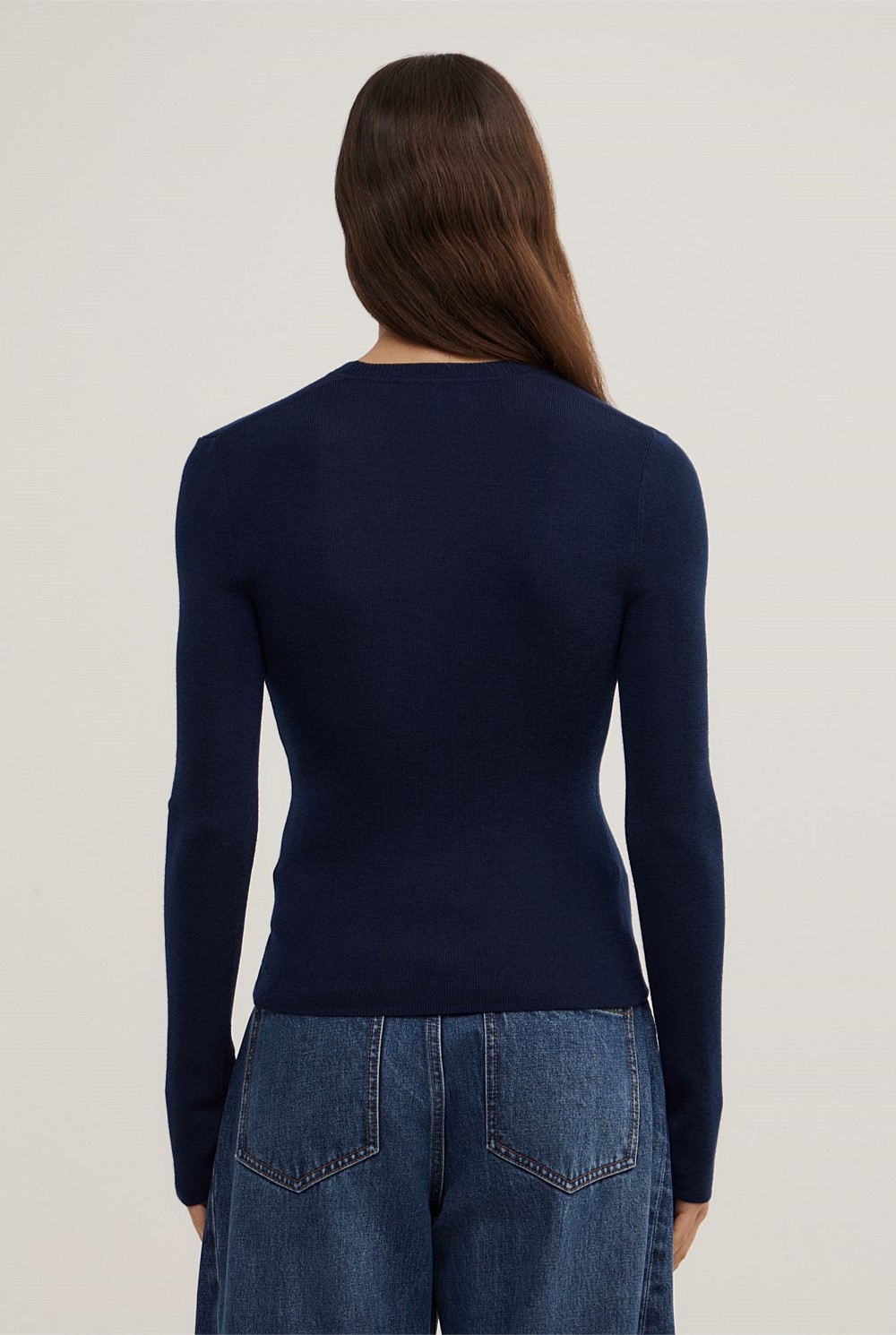 Merino Scoop Knit