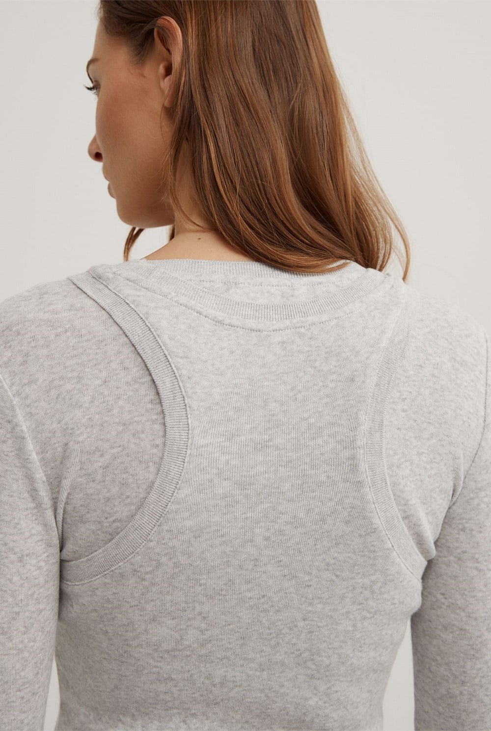 Long Sleeve Overlay Top