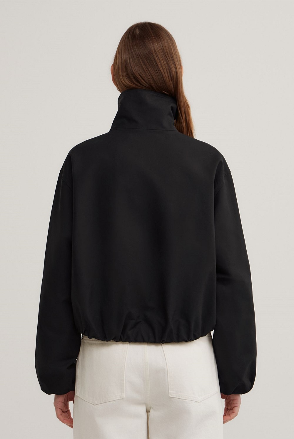 Funnel Bomber Jacket