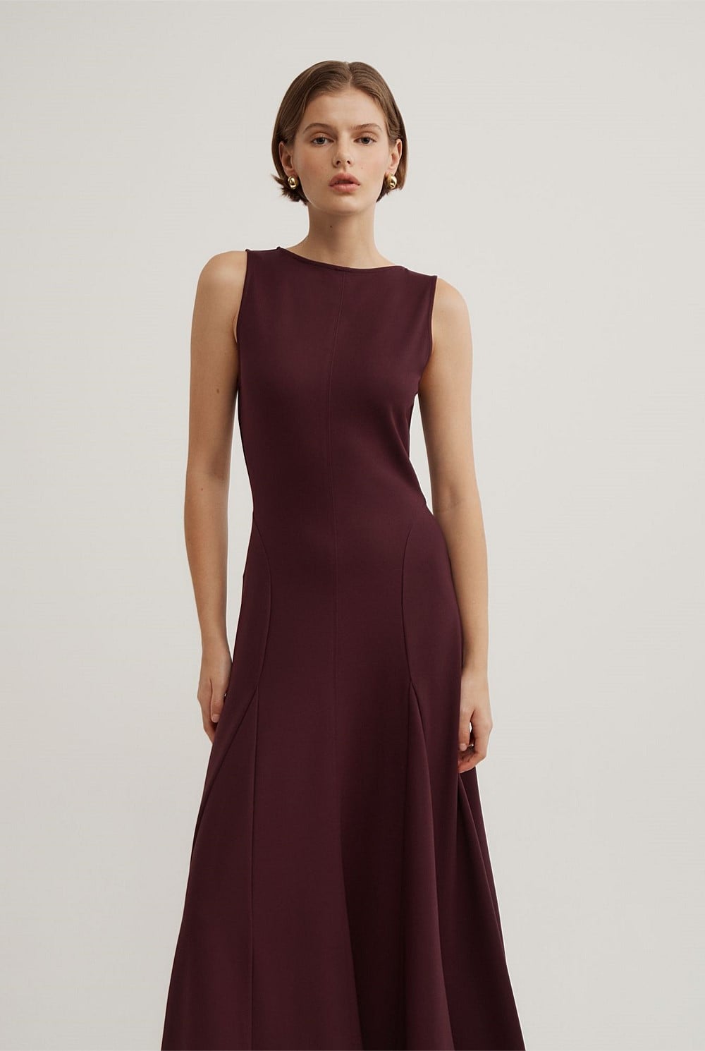 Jersey Panel Dress