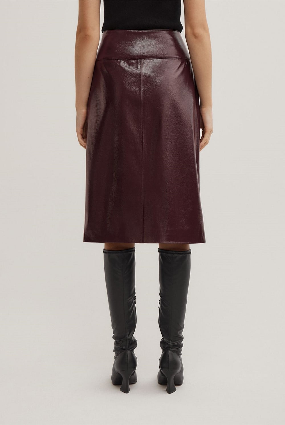 Buckle Wrap Skirt