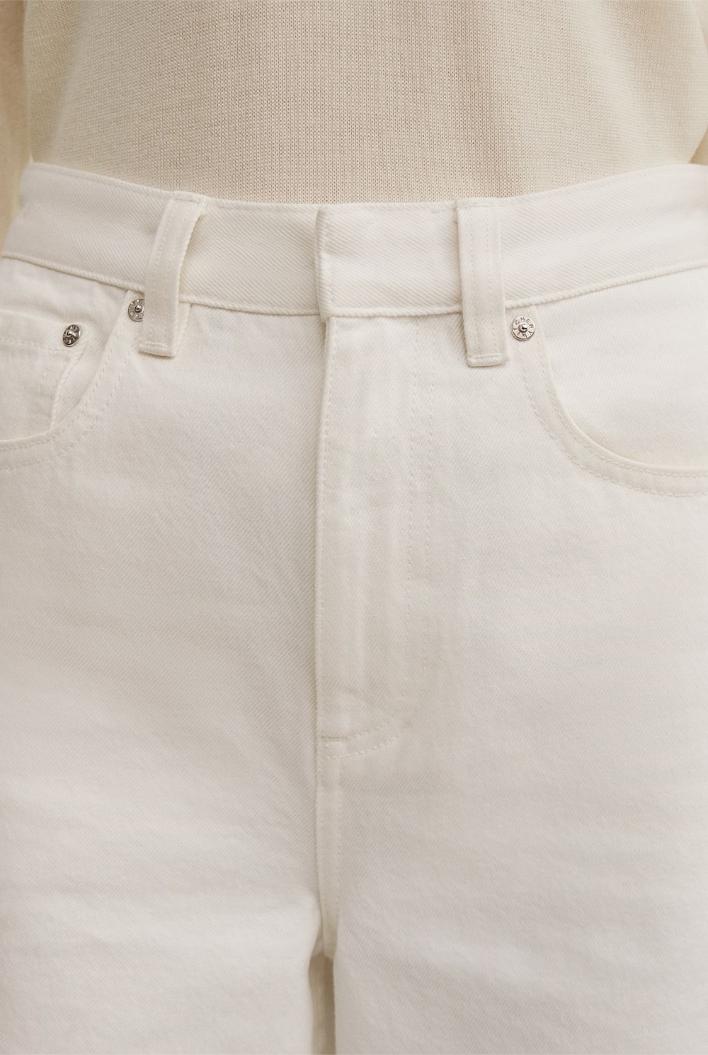 Tailored High Rise Jeans