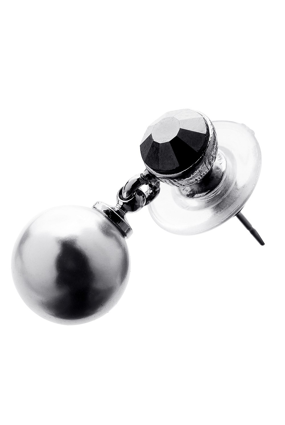 Crystal Pearl Drop Earring