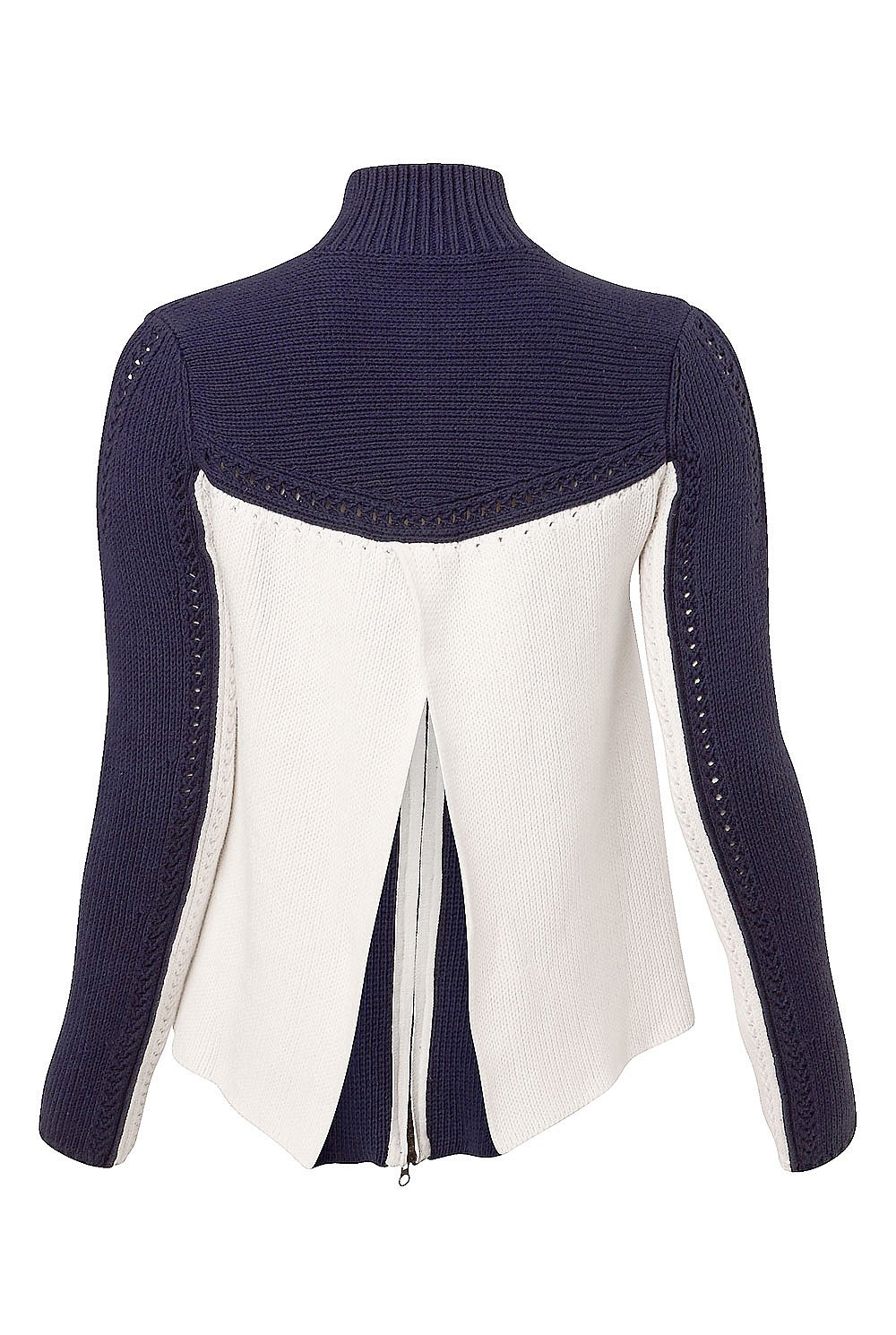Colour Block Swing Cardi