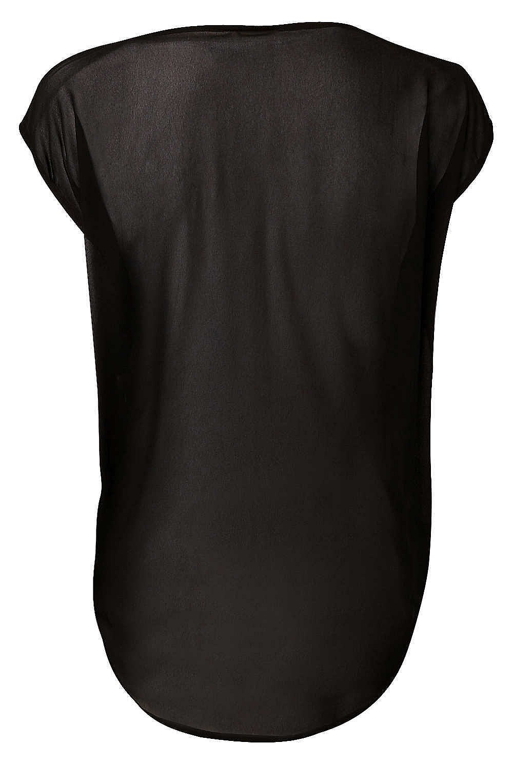 Sheer Back Shell Top