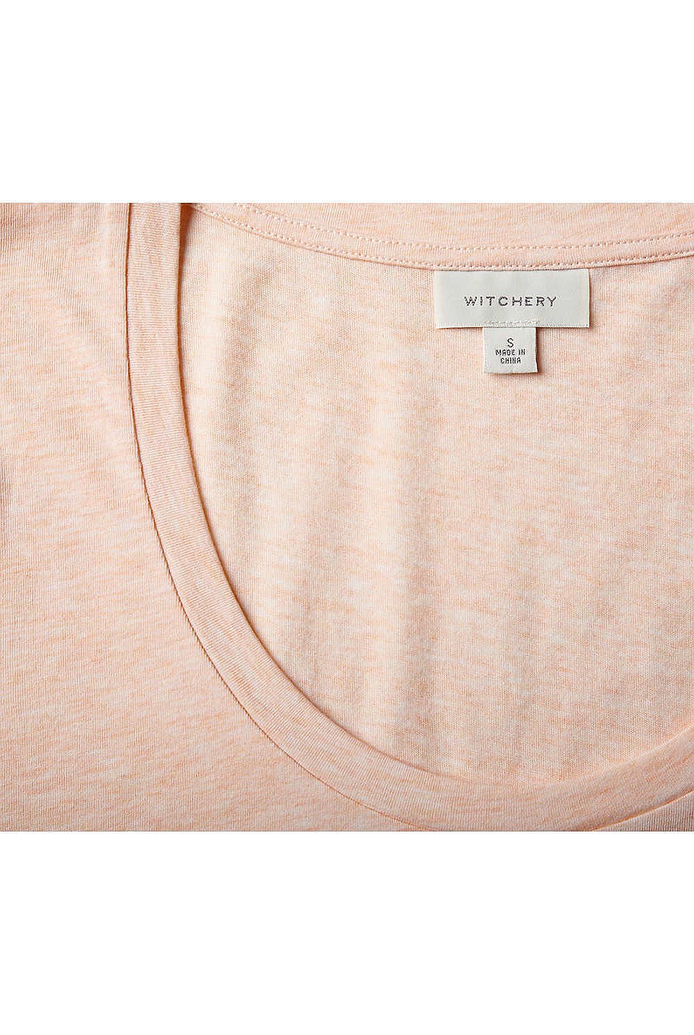 Cotton Basic Scoop Neck Tee
