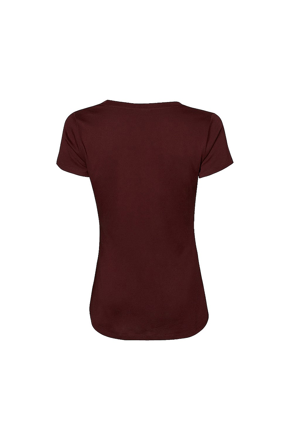 Cotton Basic Scoop Neck Tee