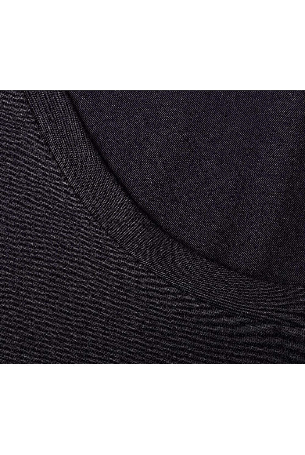 Cotton Basic Scoop Neck Tee
