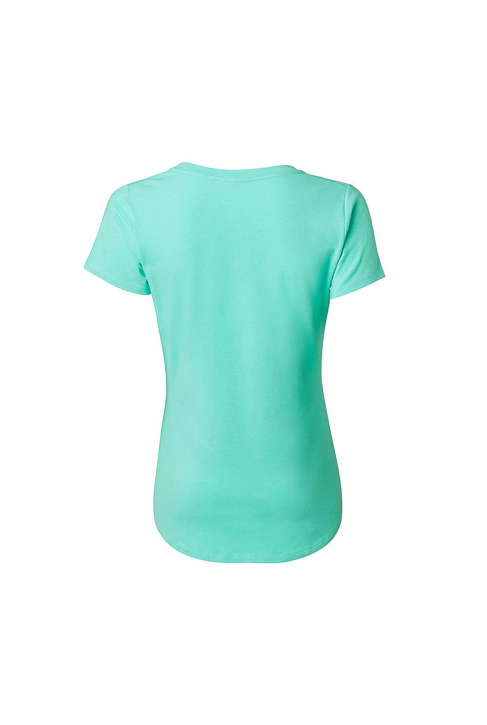 Cotton Basic Scoop Neck Tee