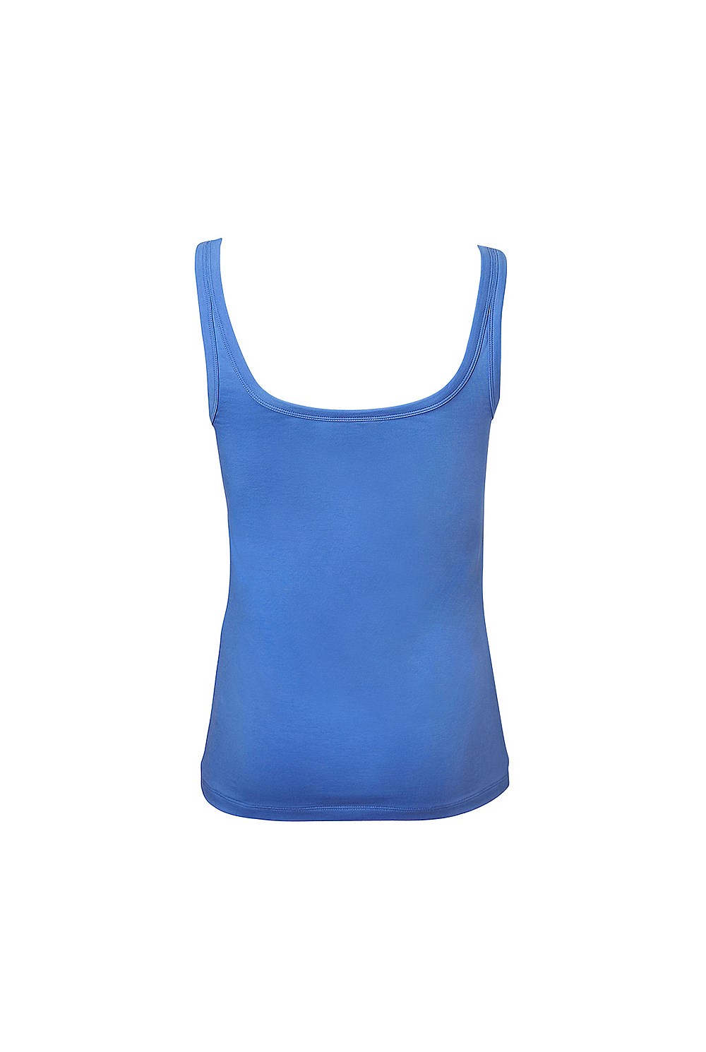 Cotton Basic Scoop Tank