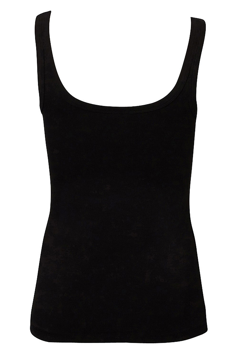 Cotton Basic Scoop Tank