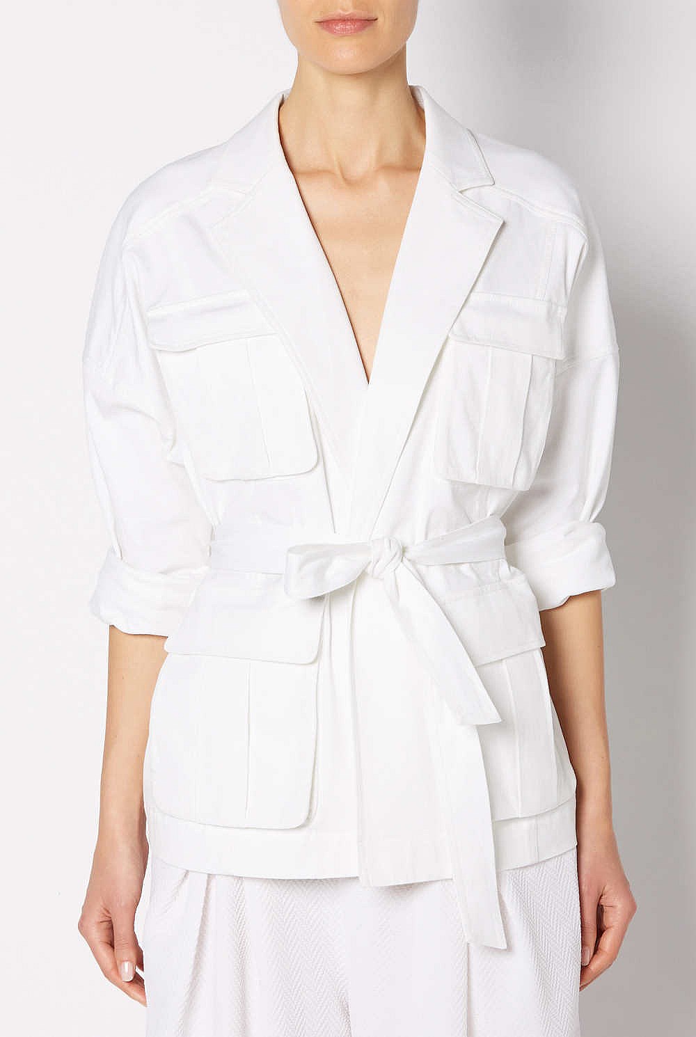 Sage Belted Jacket
