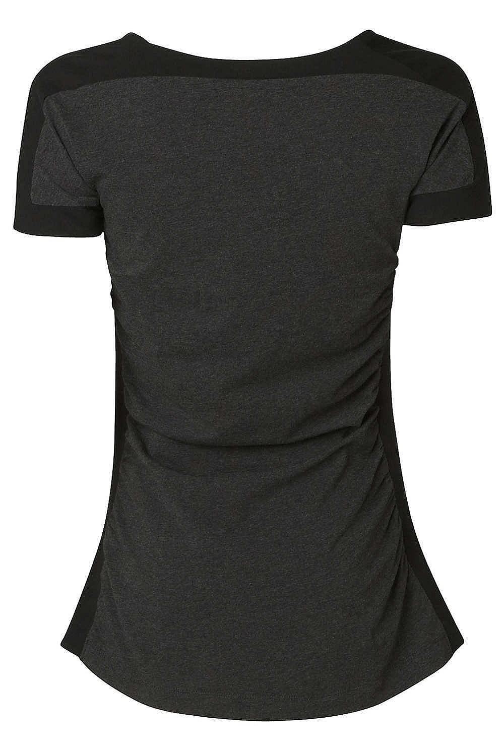 Rouched Colour Block Tee