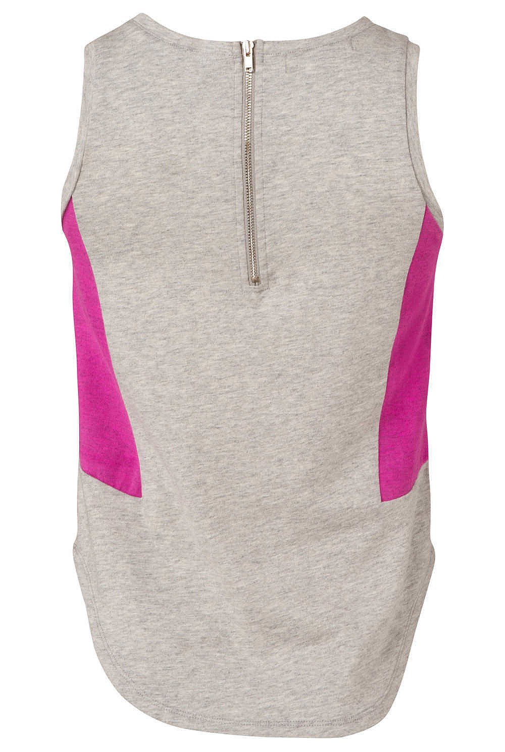 LUREX ZIPPER TEE